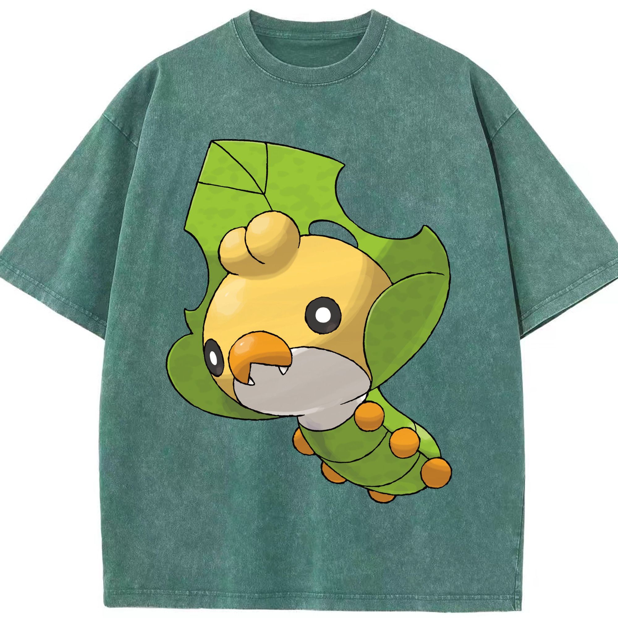 （画像用） ポケットモンスター Pokémon 綿100% ヴィンテージ風 半袖Tシャツ（フロントプリント）
